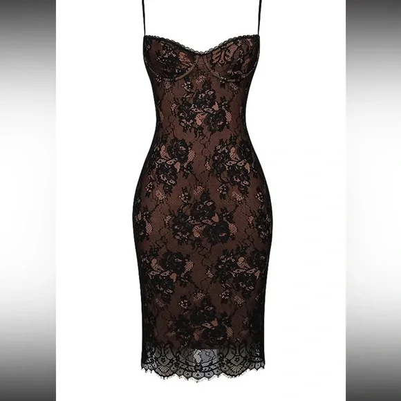 House of CB escala midi dress - Picture 6 of 10